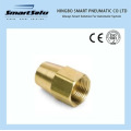 Pneumatic Quick Coupler Compression Copper Brass Aluminum Thermoplastic Tubing Union Elbow